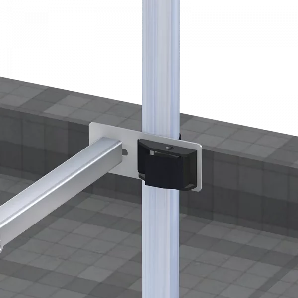 Solemio EasyFrame – Soporte de inclinación para los paneles Solemio Balcony - Imagen 4
